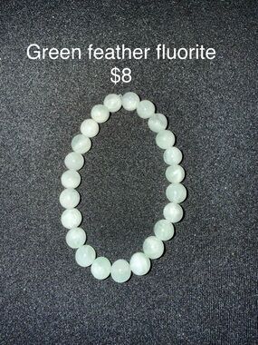 Variety of blue authentic crystal bead bracelets